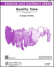 Quality Time Jazz Ensemble sheet music cover Thumbnail